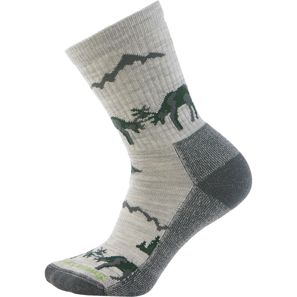 Image of Smartwool Everyday Horns Clash Crew Sock Ash, L