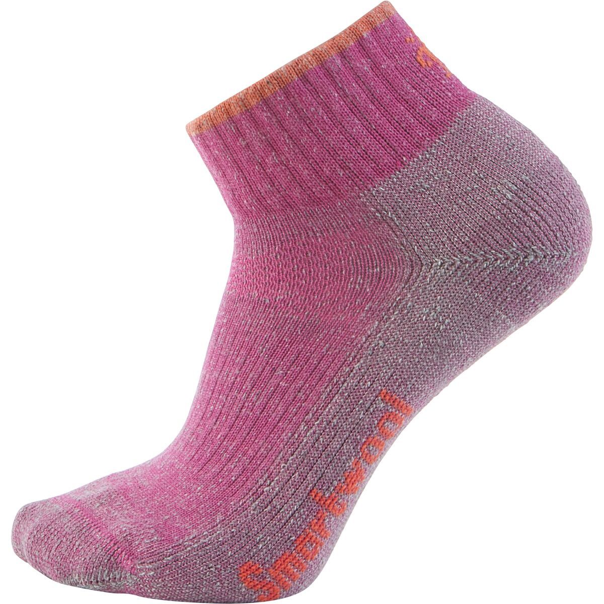 Image of Smartwool Hike Classic Edition Light Cushion 2nd Cut Ankle Sock Meadow Mauve, XL
