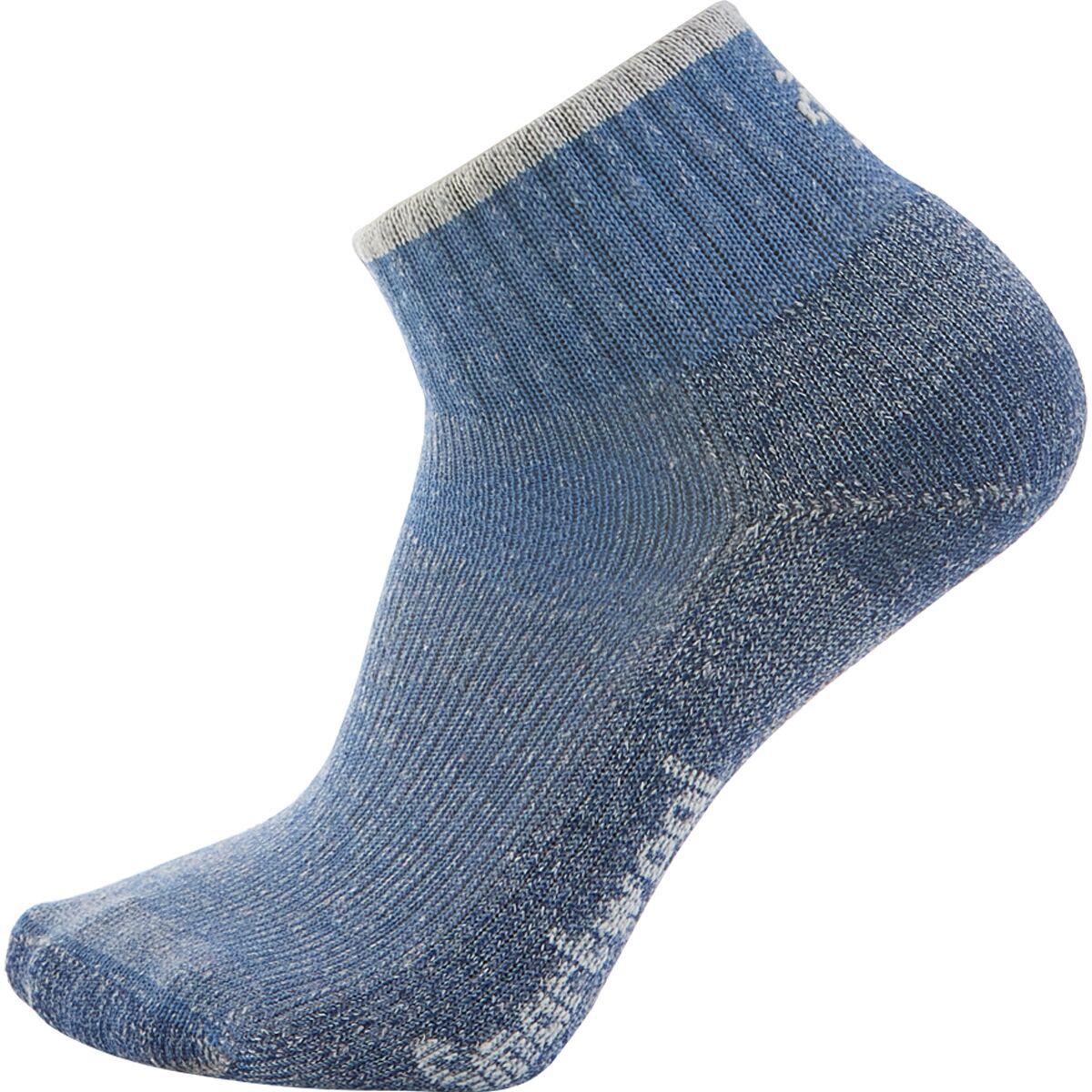 Image of Smartwool Hike Classic Edition Light Cushion 2nd Cut Ankle Sock Mist Blue, L