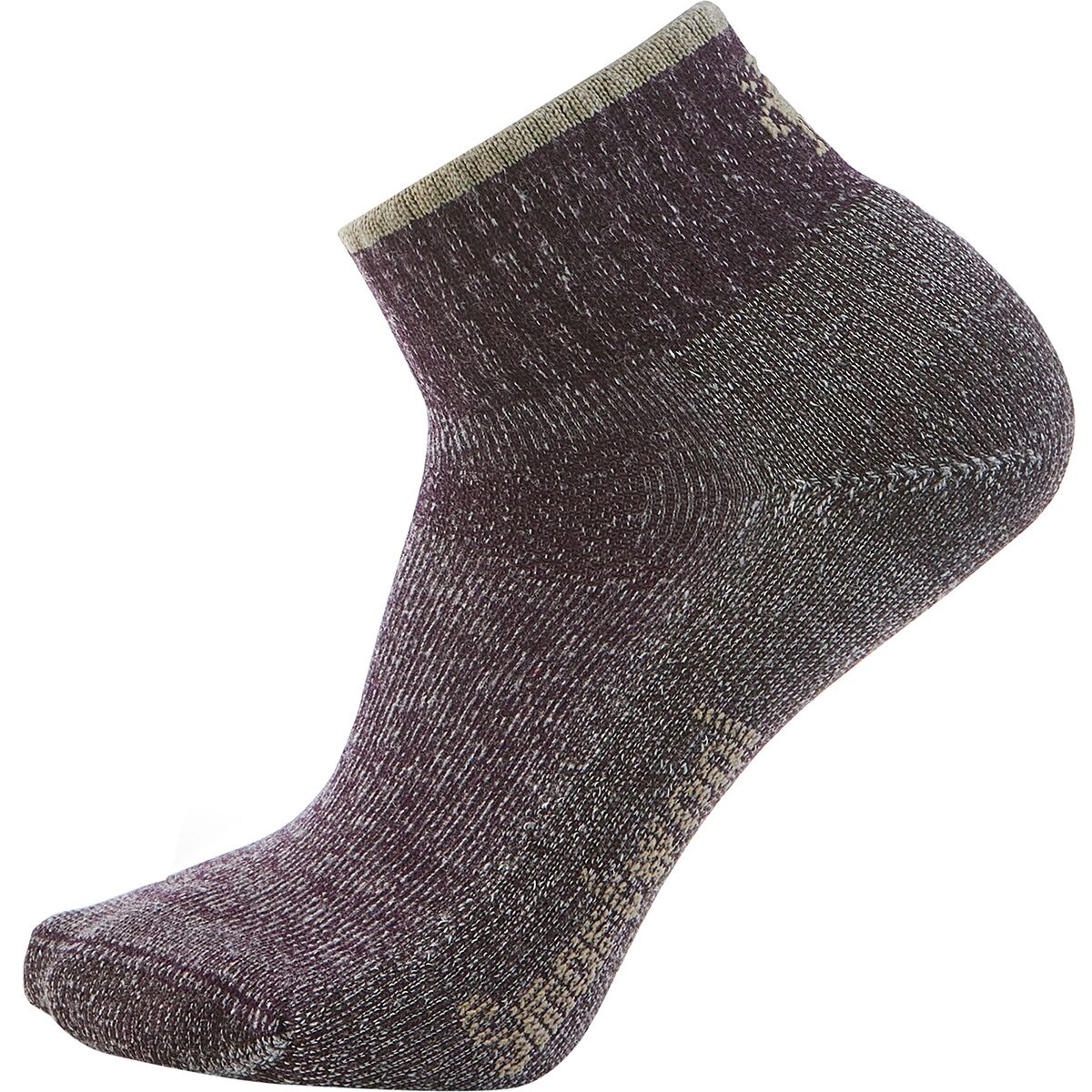 Image of Smartwool Hike Classic Edition Light Cushion 2nd Cut Ankle Sock Purple Iris, M