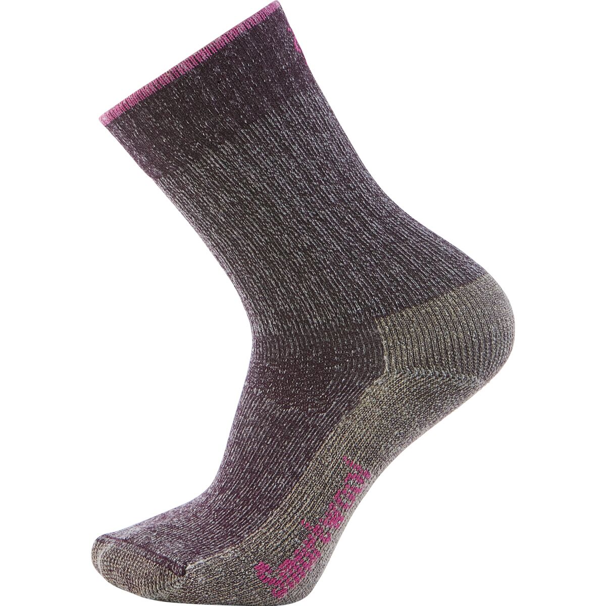 Image of Smartwool Hike Classic Edition Light Cushion 2nd Cut Crew Sock Purple Iris, S