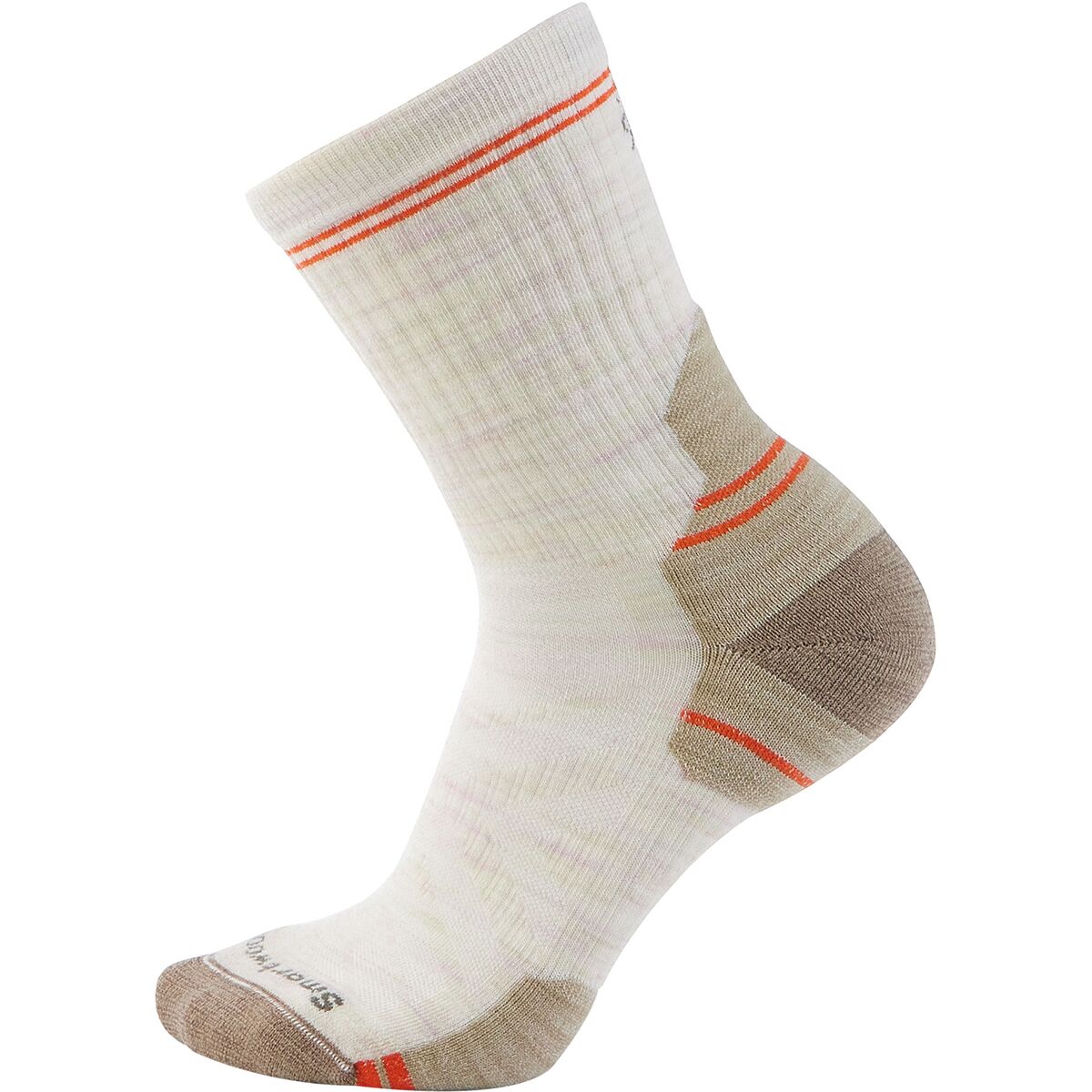 Image of Smartwool Hike Targeted Cushion Mid Crew Sock - Women's Moonbeam, L