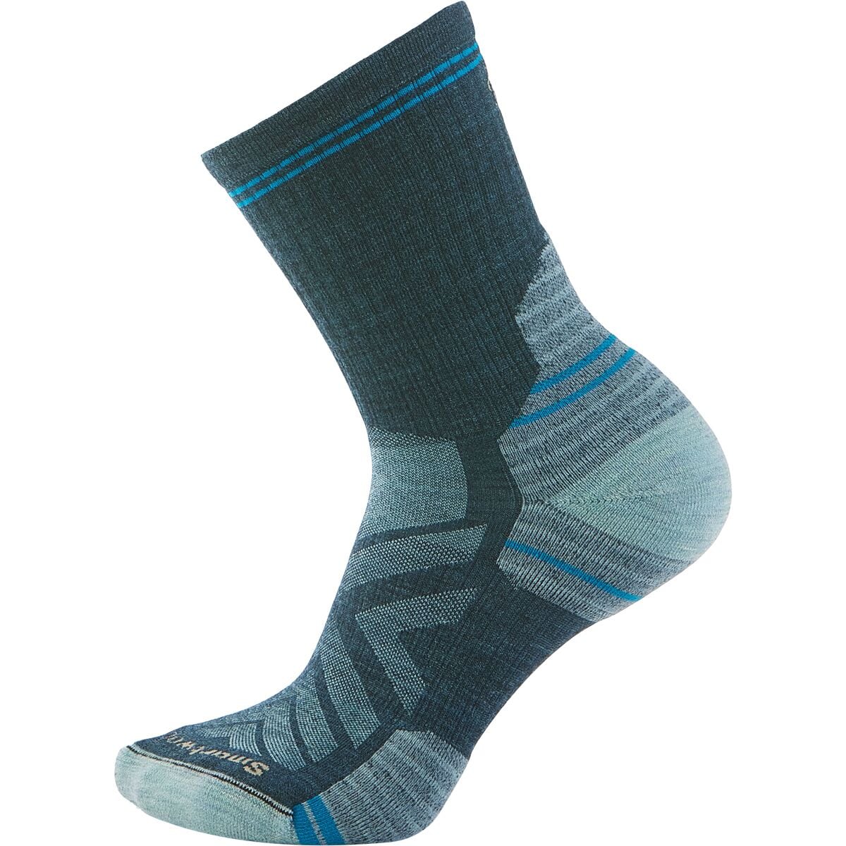 Image of Smartwool Hike Targeted Cushion Mid Crew Sock - Women's Twilight Blue, S