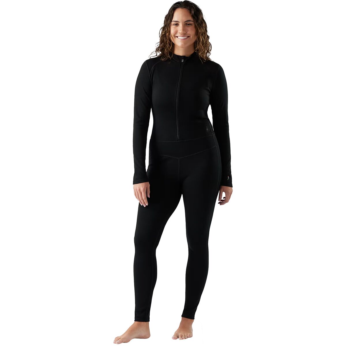 Image of Smartwool Classic Thermal Merino Baselayer One Piece - Women's Black, S