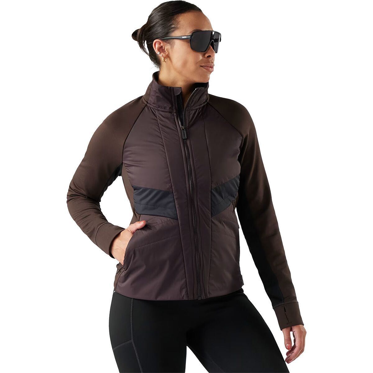 Image of Smartwool Smartloft Hybrid Jacket - Women's Mink, L