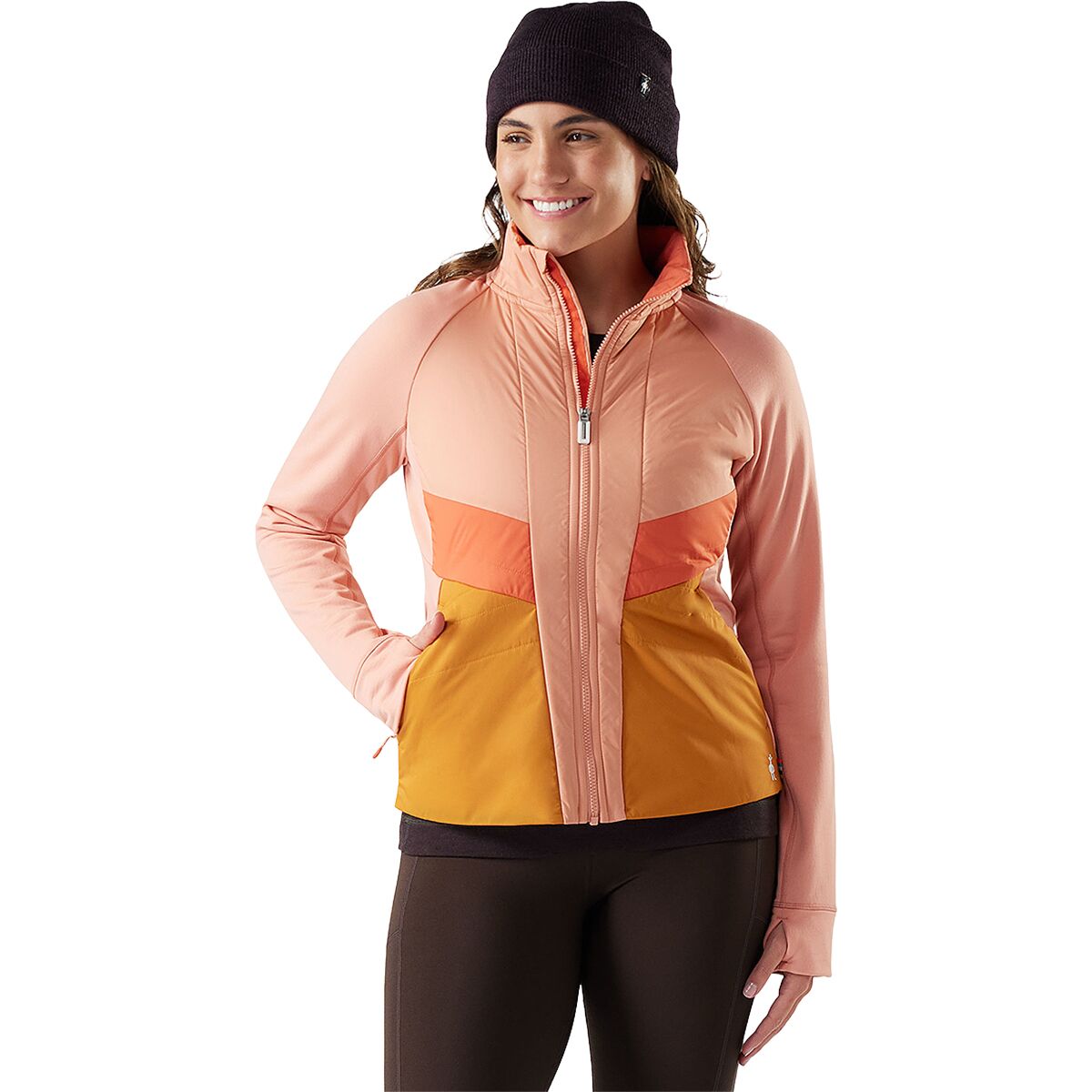 Image of Smartwool Smartloft Hybrid Jacket - Women's Terracotta, M