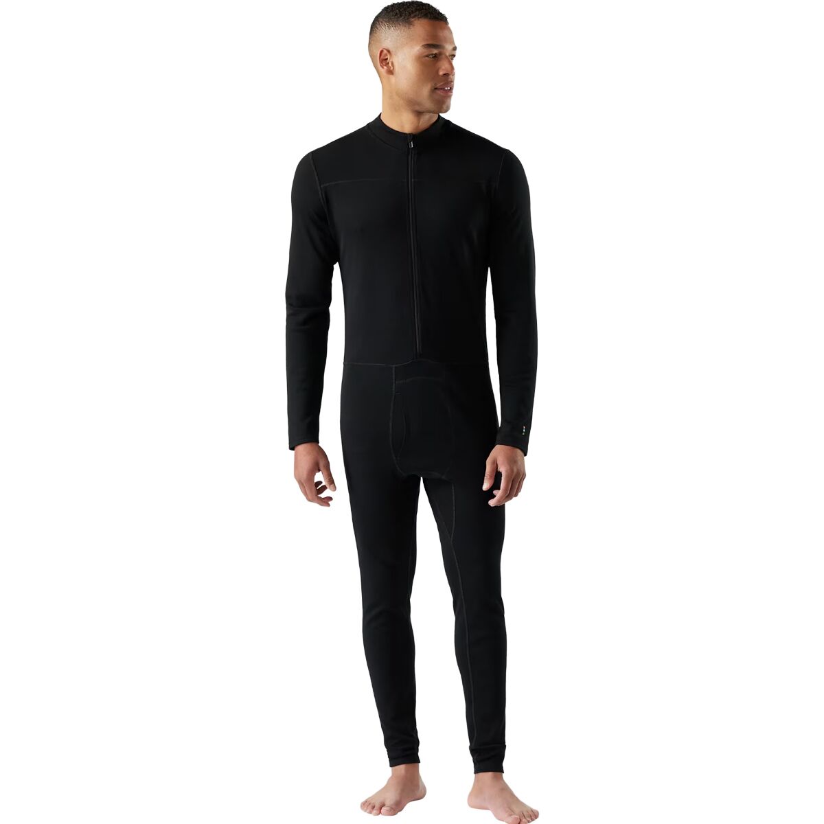 Image of Smartwool Classic Thermal Merino Base Layer One-Piece - Men's Black, M
