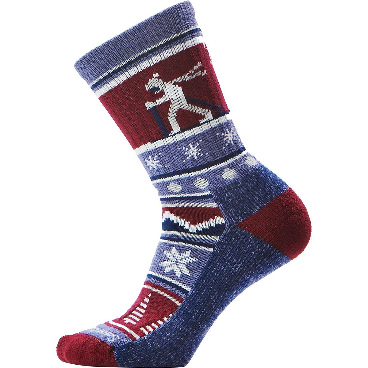 Image of Smartwool Everyday Cozy Alpine Apres Crew Sock Nightfall Blue, L