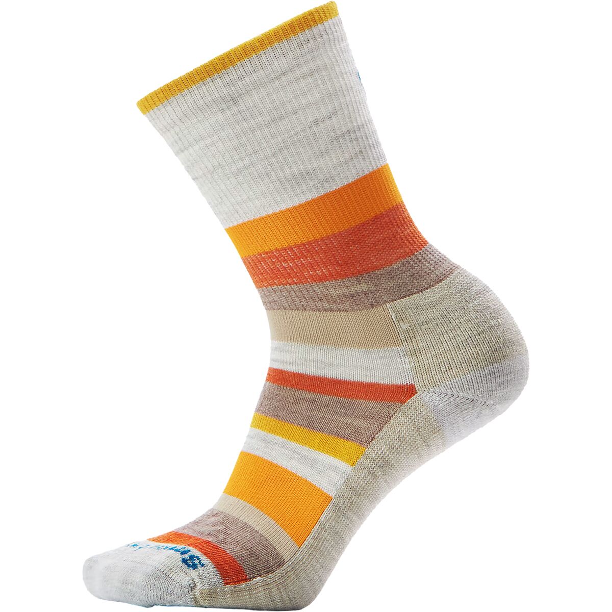 Image of Smartwool Everyday Multi-Stripe Crew Sock Ash, S