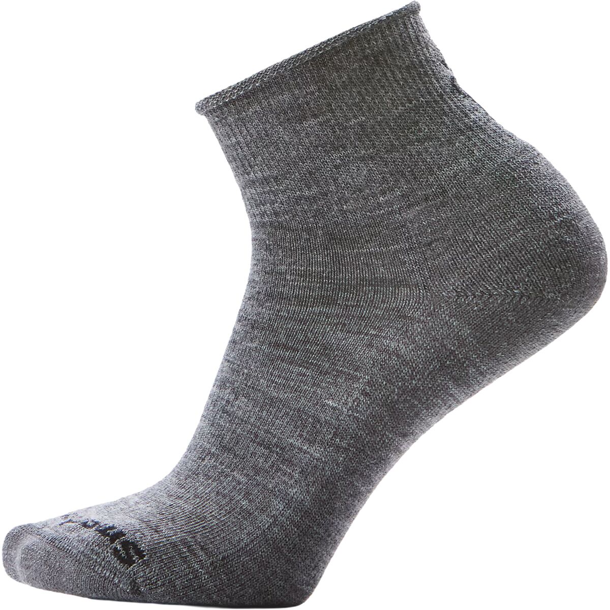 Image of Smartwool Everyday Roll Top Ankle Sock - Women's Medium Gray, M