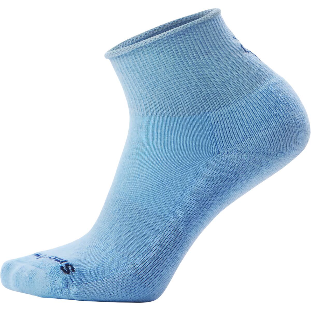 Image of Smartwool Everyday Roll Top Ankle Sock - Women's Serene Blue, L