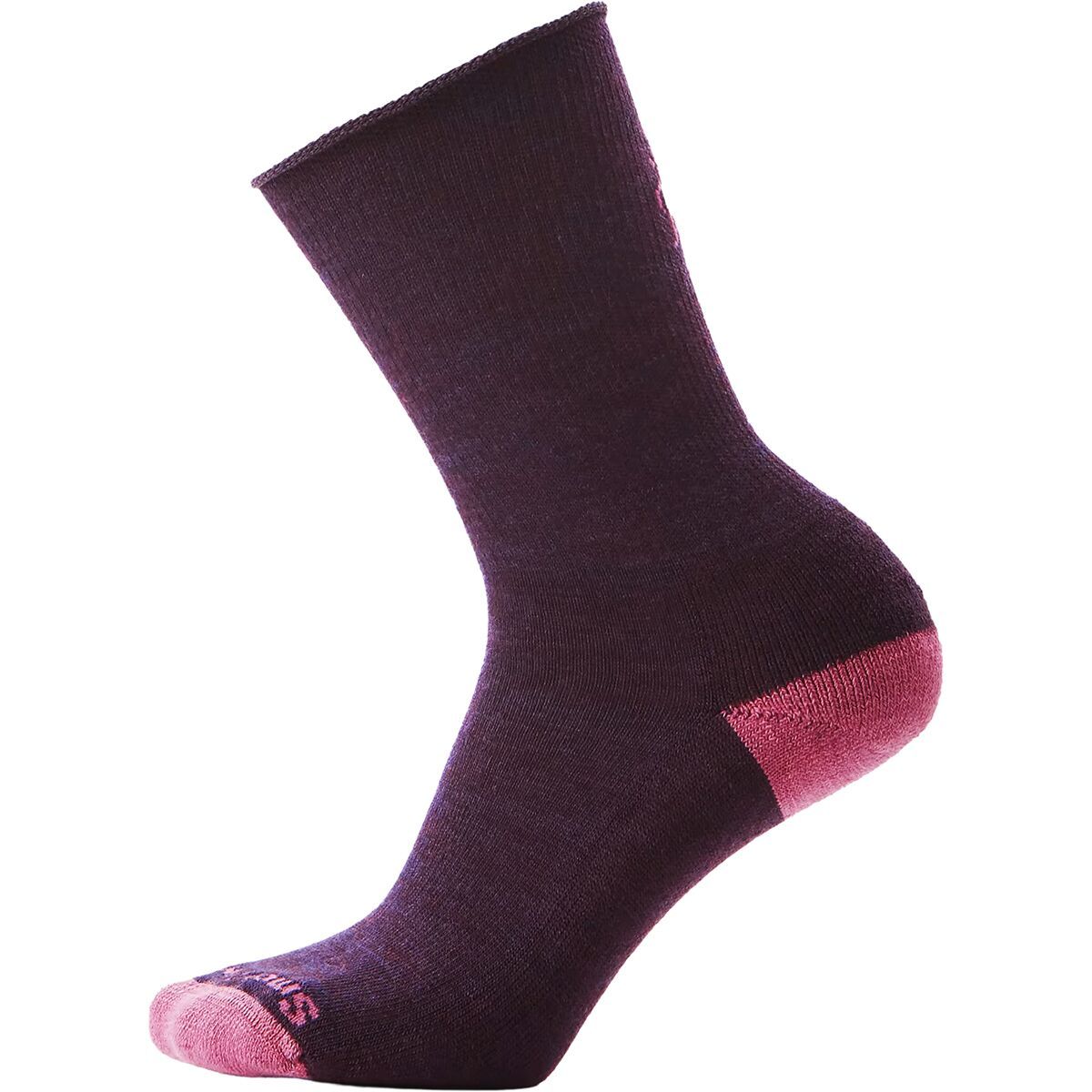 Image of Smartwool Everyday Roll Top Crew Sock - Women's Purple Iris, S
