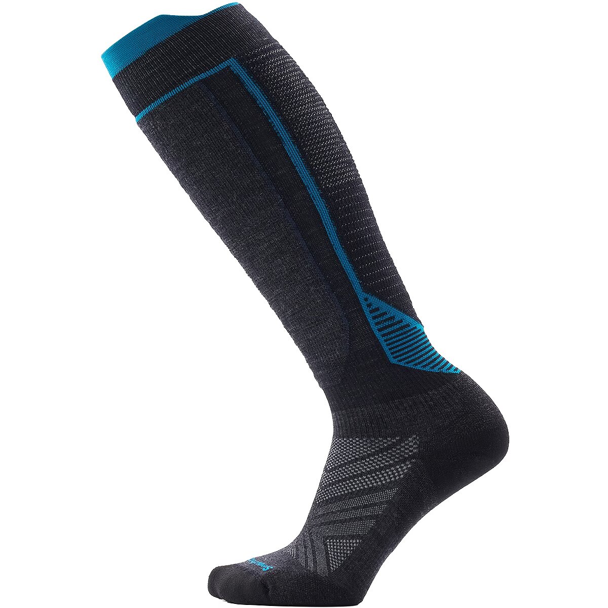 Image of Smartwool Intraknit Ski Targeted Cushion OTC Sock - Women's Charcoal, S