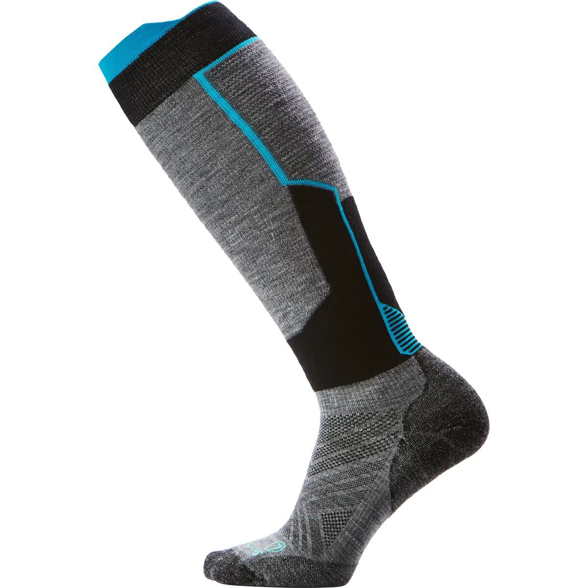 Image of Smartwool Intraknit Snowboard Targeted Cushion OTC Sock - Women's Medium Gray, M