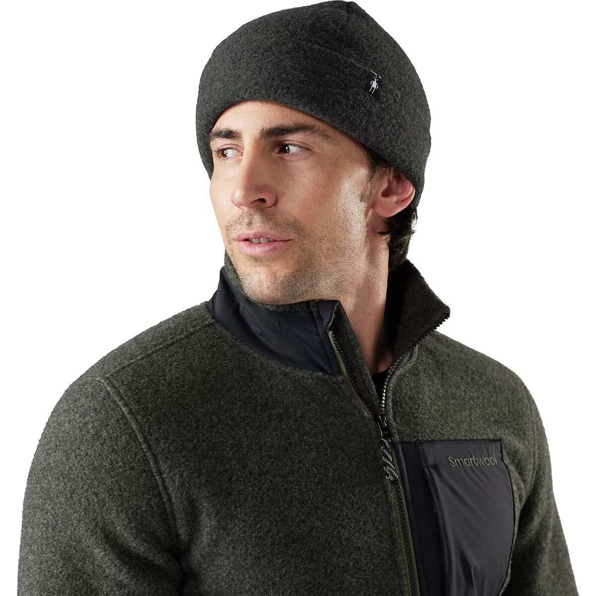 Image of Smartwool Second Cut Fleece Beanie Charcoal, One Size