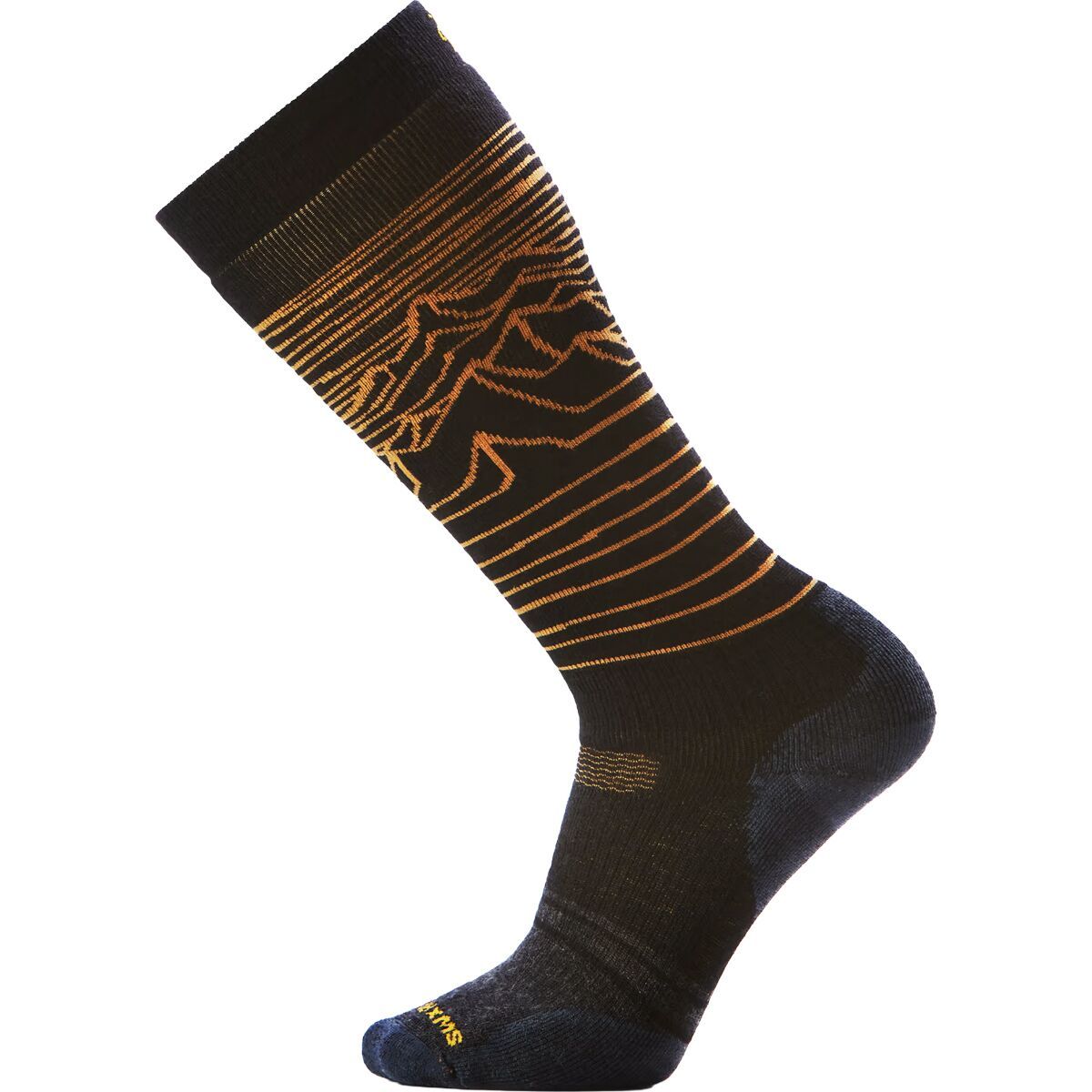 Image of Smartwool Snowboard Full Cushion Iguchi x Arbor OTC Sock - Men's Black, L