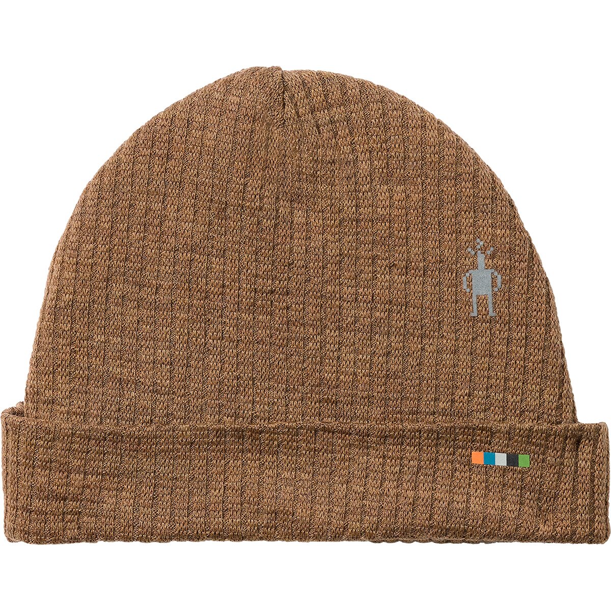 Image of Smartwool Thermal Merino Rib Beanie Mocha Heather, One Size