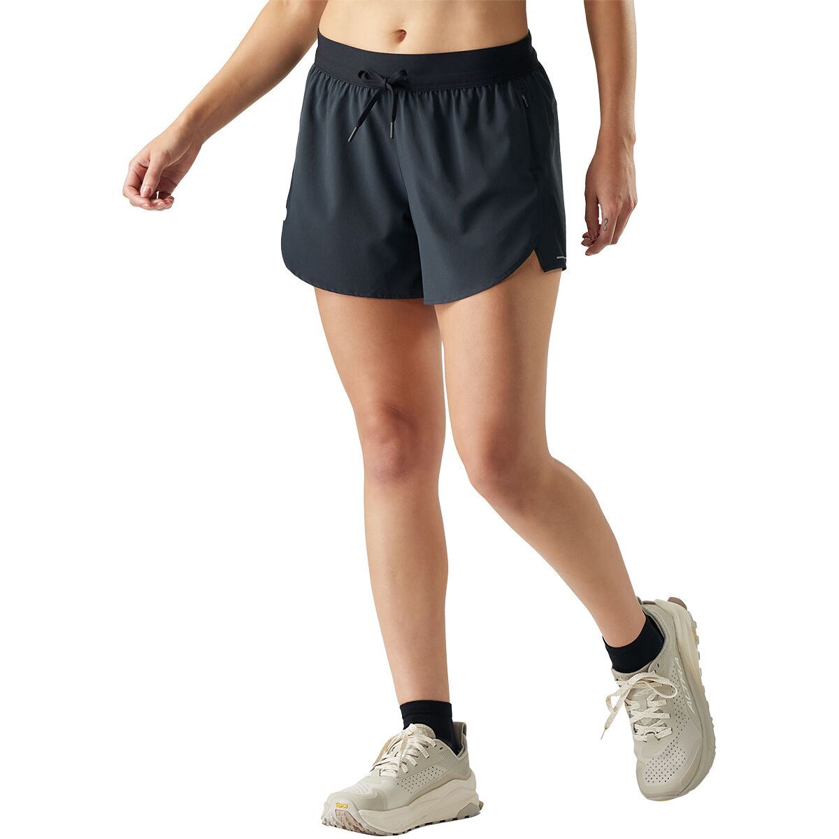 Image of Smartwool Active Lined 4in Short - Women's Black, XL