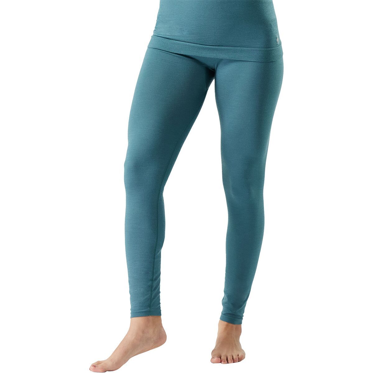 Image of Smartwool Intraknit All-Season Merino Base Layer Bottom -Women's Dusty Teal, M