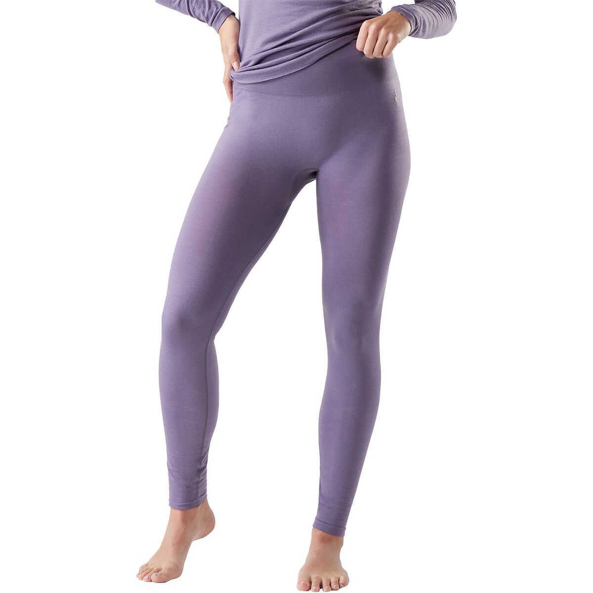 Image of Smartwool Intraknit All-Season Merino Base Layer Bottom -Women's Purple Storm, M