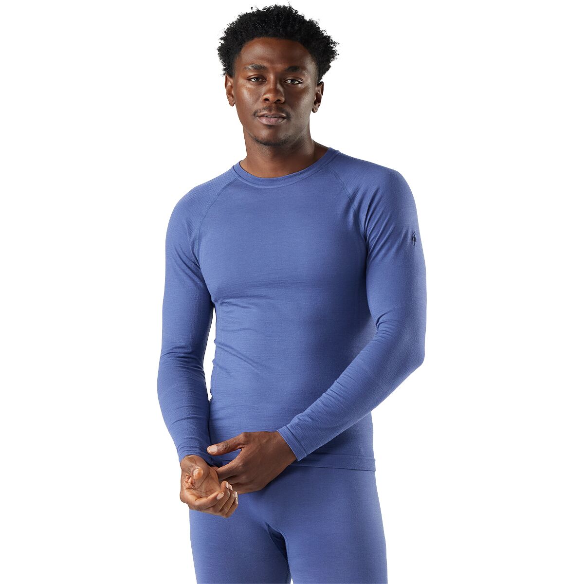 Image of Smartwool Intraknit All-Season Merino Base Layer Crew - Men's Nightfall Blue, M