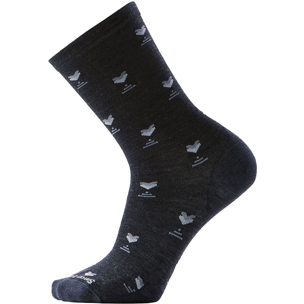 Image of Smartwool Everyday Stout Street Crew Sock Charcoal, XL