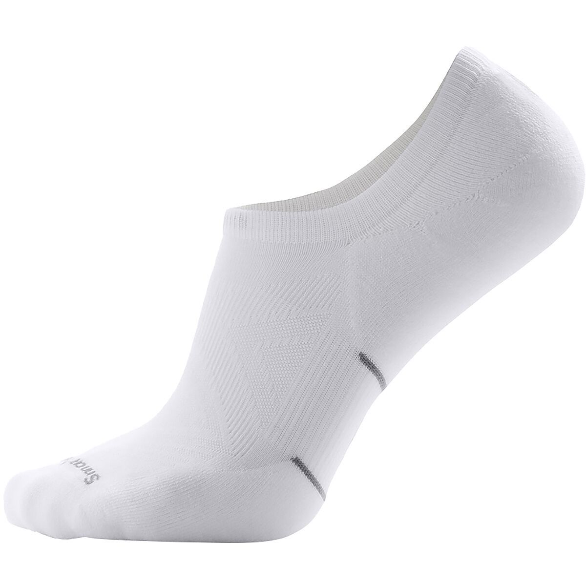 Image of Smartwool Run Targeted Cushion No Show Sock White, L