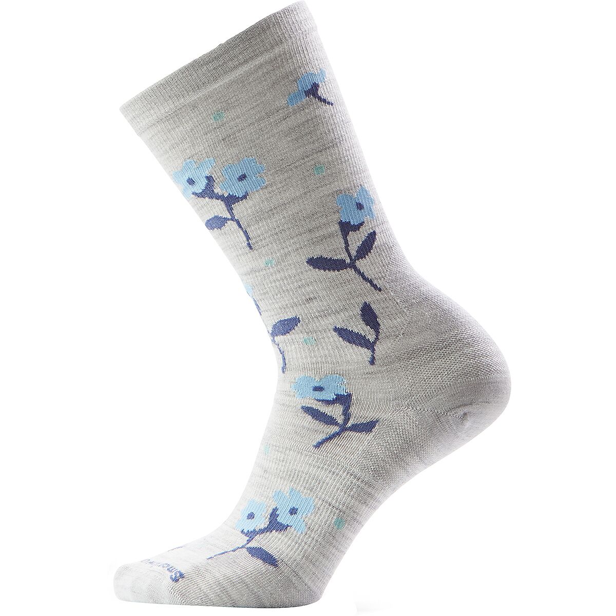 Image of Smartwool Everyday Garden Gala Crew Socks - Women's Ash, M