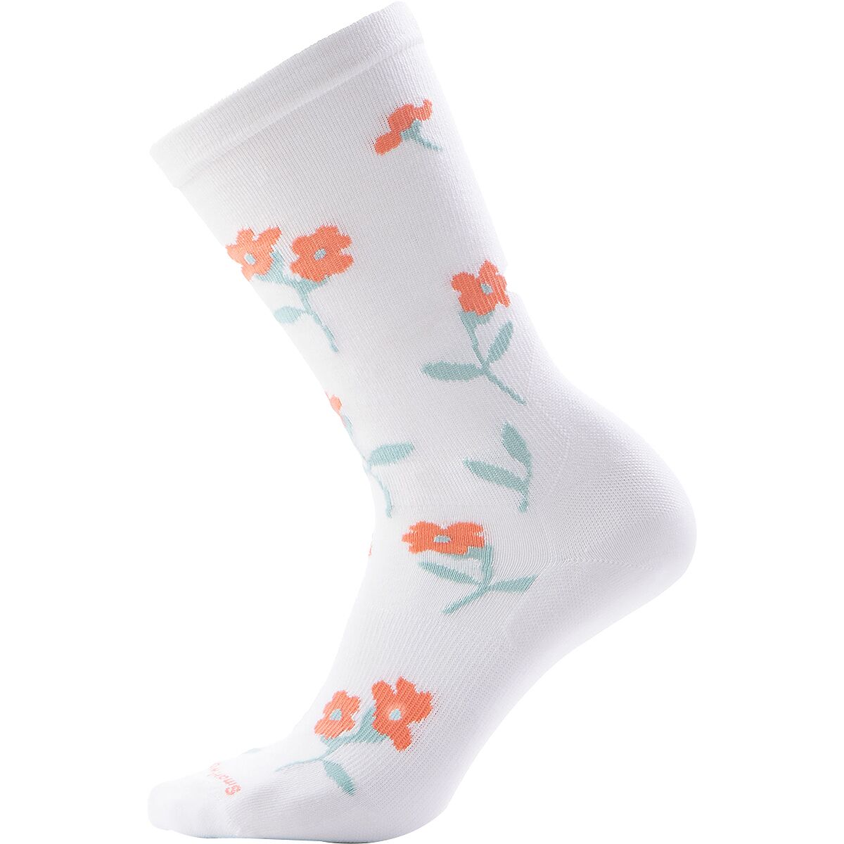 Image of Smartwool Everyday Garden Gala Crew Socks - Women's White, S