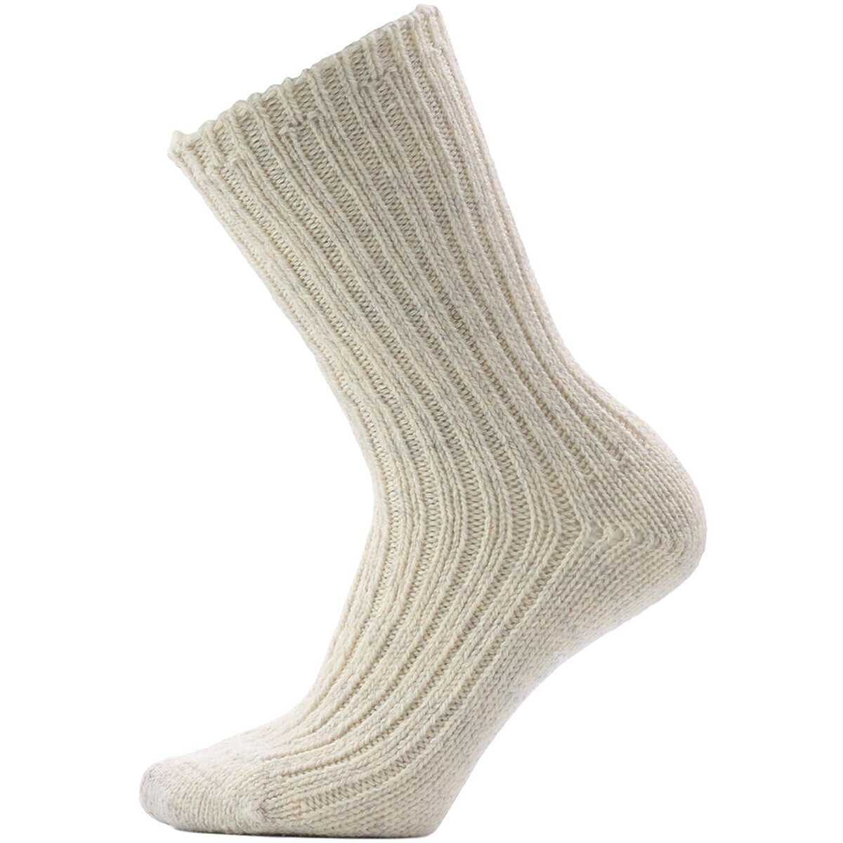 Image of Smartwool Everyday Cozy Heritage Rib Crew Sock - Women's Ash, L