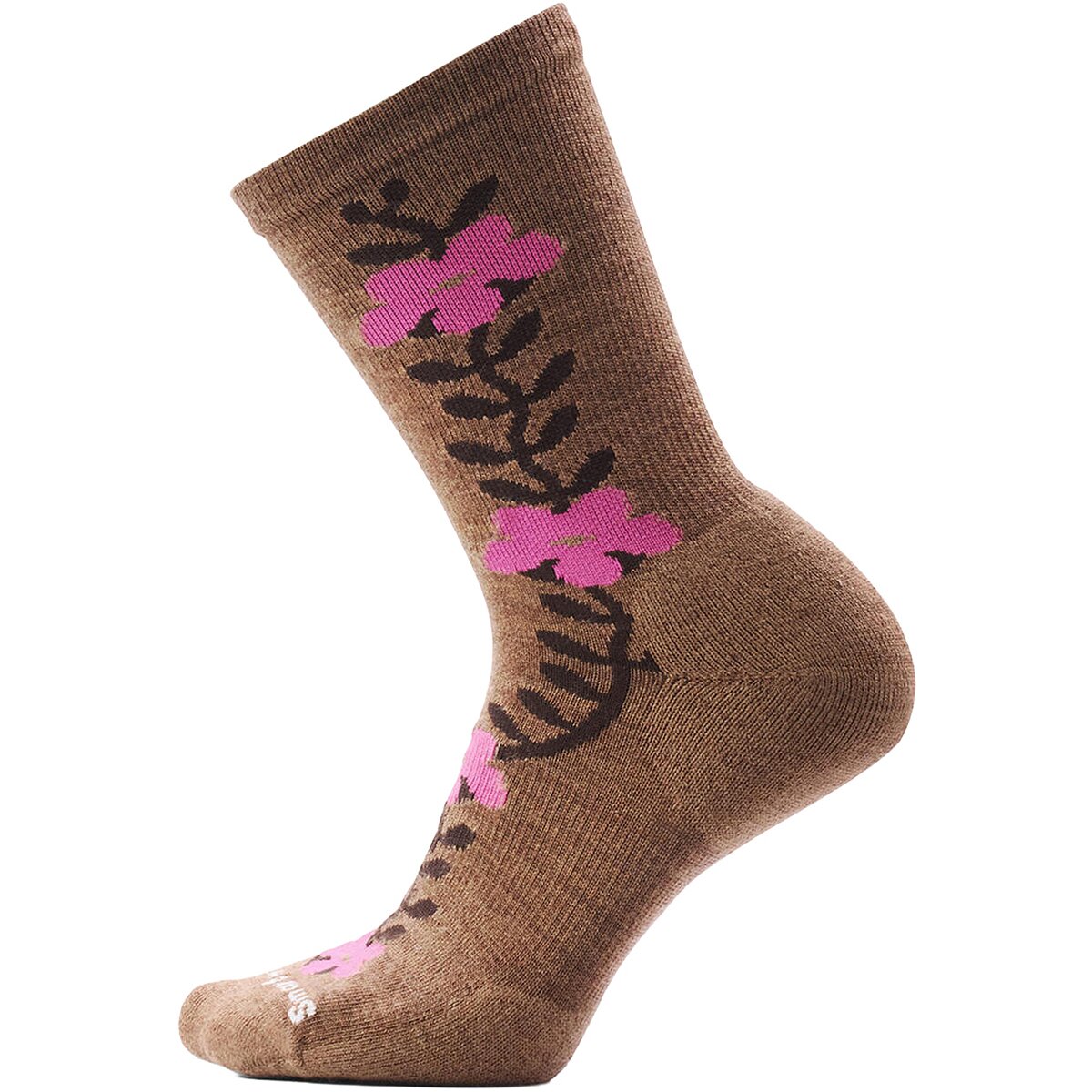 Image of Smartwool Everyday Garden Vine Crew Sock - Women's Mocha, S