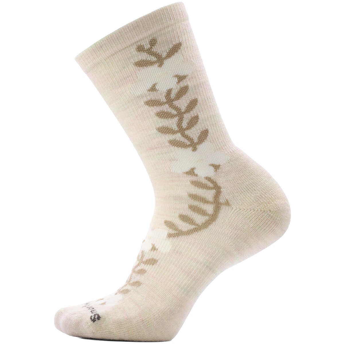 Image of Smartwool Everyday Garden Vine Crew Sock - Women's Moonbeam, M