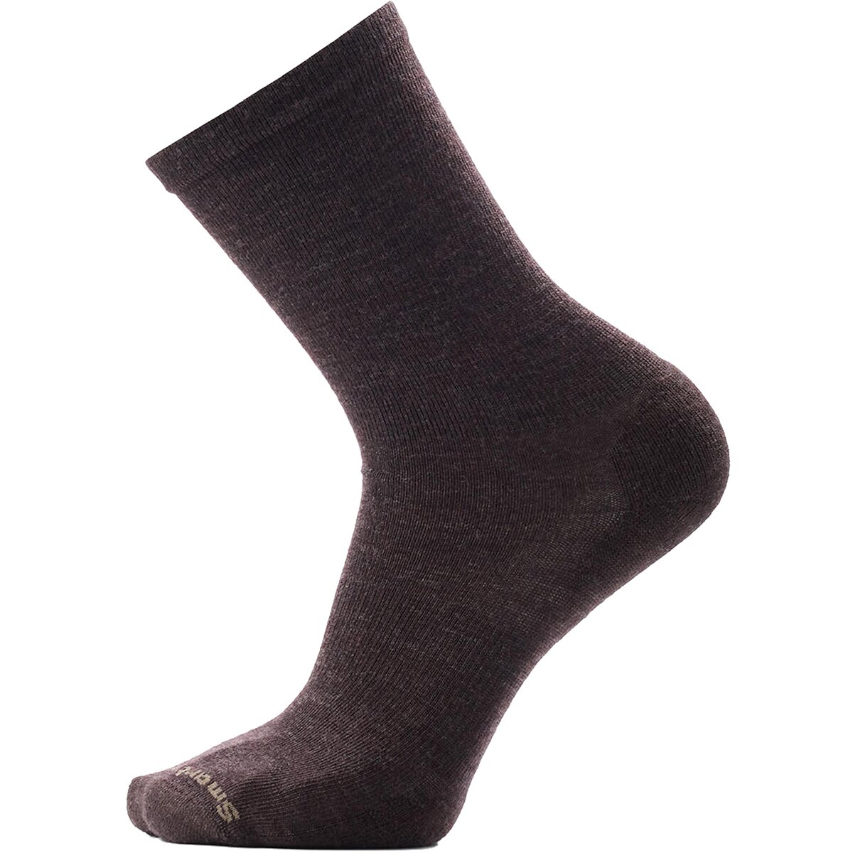 Smartwool Smartwool Everyday Solid Rib Crew Sock Chestnut, L
