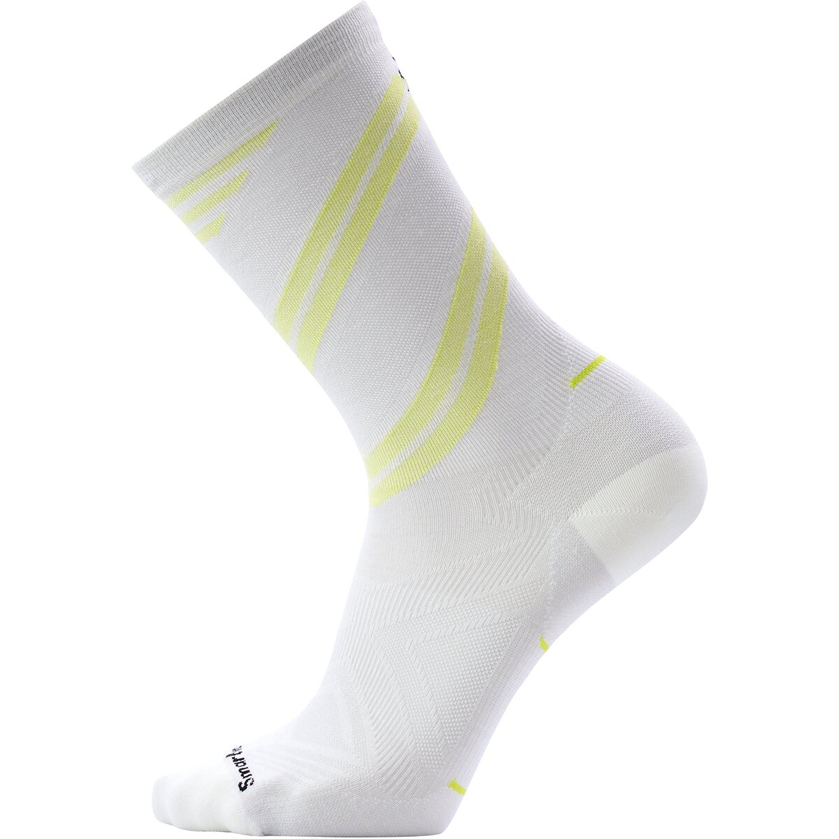 Image of Smartwool Run Zero Cushion Crew Sock White, L