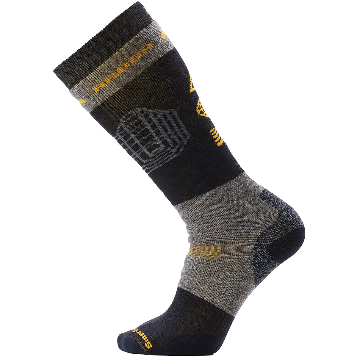 Image of Smartwool Snowboard Full Cushion Arbor OTC Sock Black, L