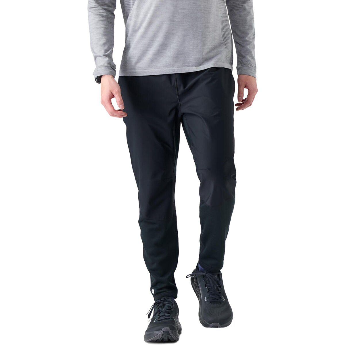 Image of Smartwool Active Fleece Wind Pant - Men's Black, M