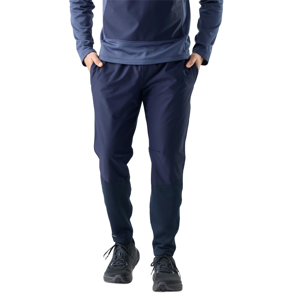 Image of Smartwool Active Fleece Wind Pant - Men's Deep Navy, XL