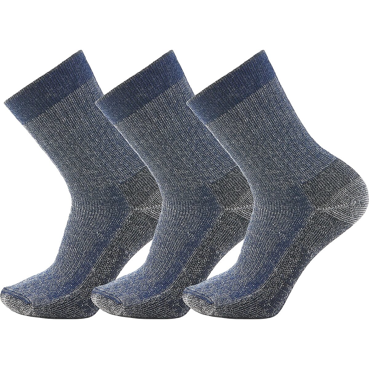 Image of Smartwool Hike Classic Edition Full Cushion 2nd Cut Crew Sock - 3-Pack Deep Navy, M