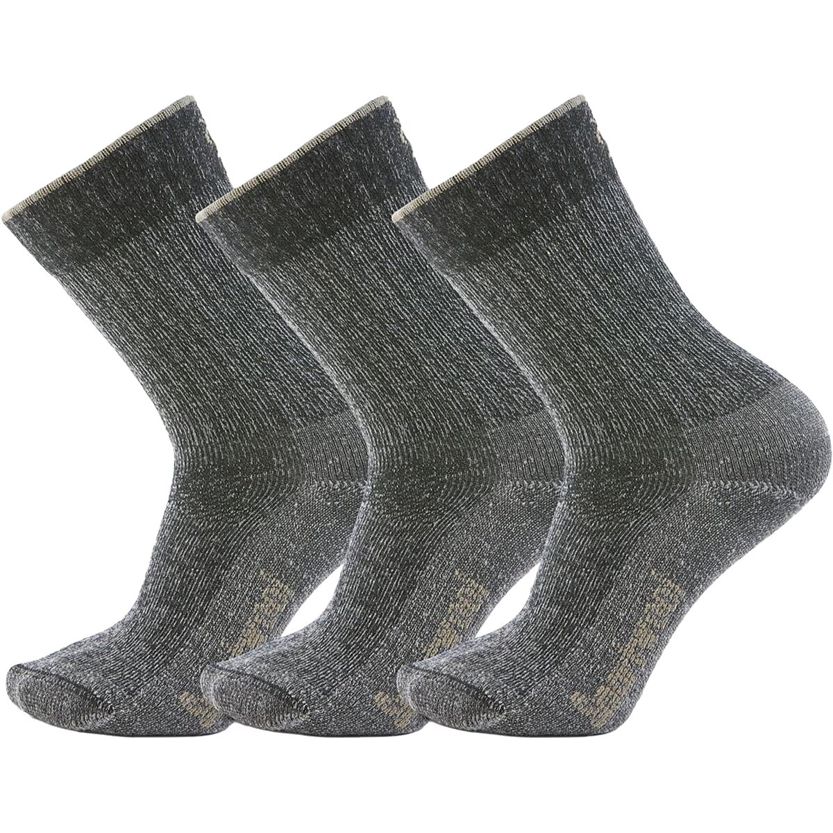 Image of Smartwool Hike Classic Edition Light Cushion 2nd Cut Sock - 3-Pack Charcoal, S
