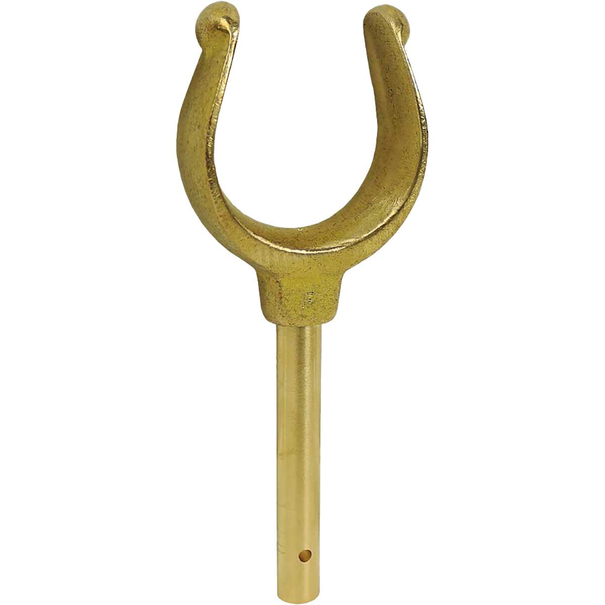 Sawyer Oars Canyon Oar Lock - Long + Split Ring Brass, 5/8in Dia Shank