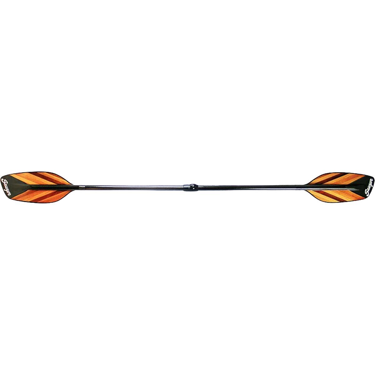 Image of Sawyer Oars Orca V-Lam Straight Shaft Touring Kayak Paddle Wood, 220-230cm