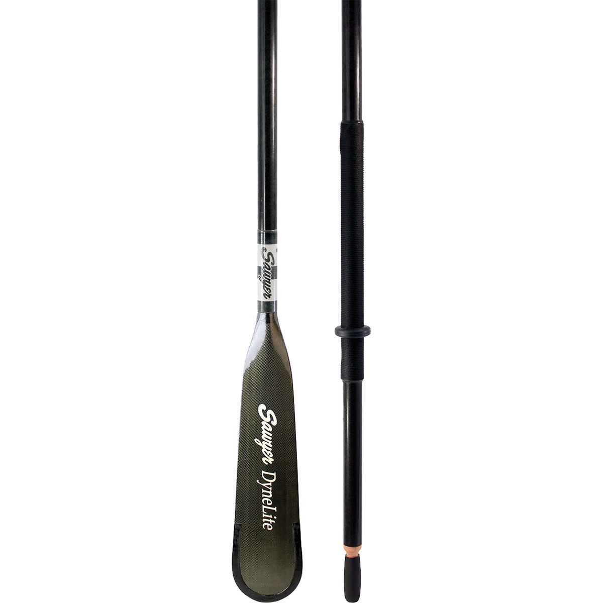 Sawyer Oars Polecat Oar PKG + Stubby Standard DyneLite Blade Black, 8ft6in
