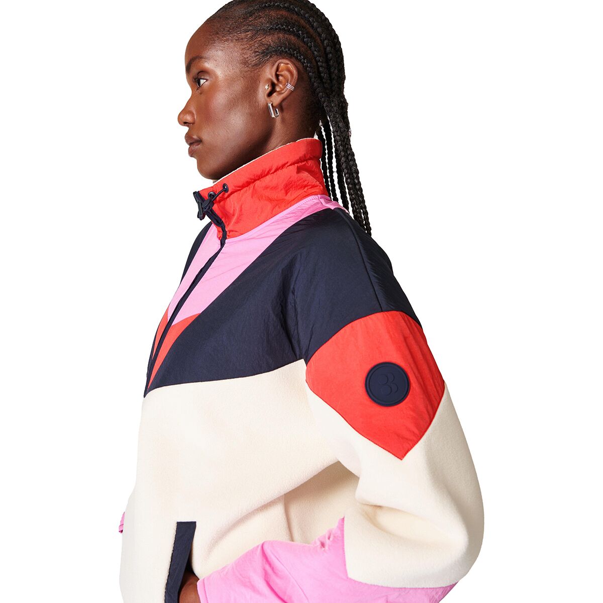 Sweaty Betty Retrogade Colour Block 1/2-Zip Pullover - Women's