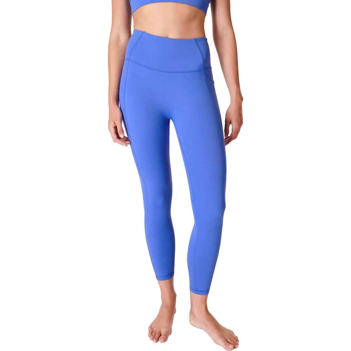 Image of Sweaty Betty Super Soft 7/8 Colour Theory Legging - Women's Calm Blue, XS