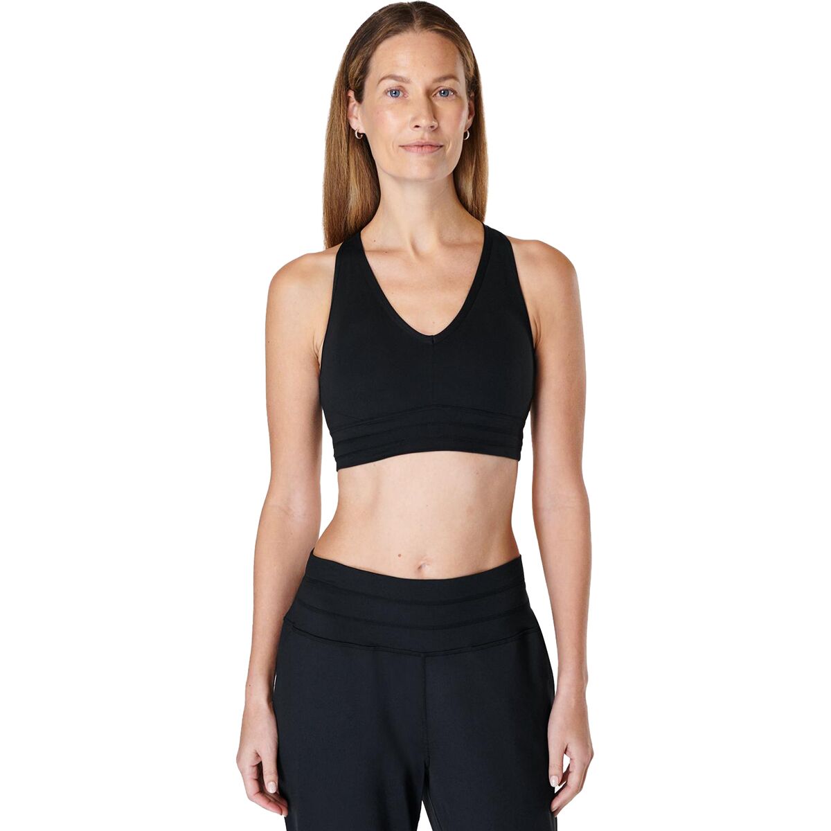 Image of Sweaty Betty Gaia Yoga Bra - Women's Black, XS