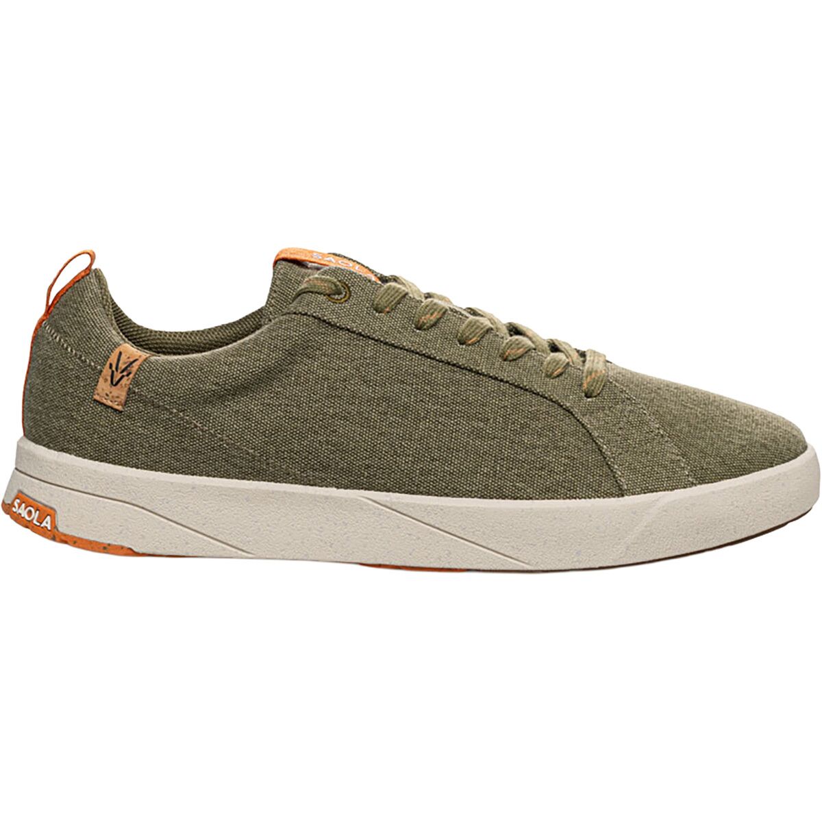 Image of Saola Cannon Canvas 2.0 Shoe - Men's Burnt Olive, 10.0