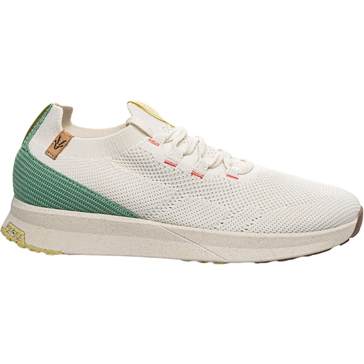 Image of Saola Tsavo 3 Shoe - Women's White Green, 10.0