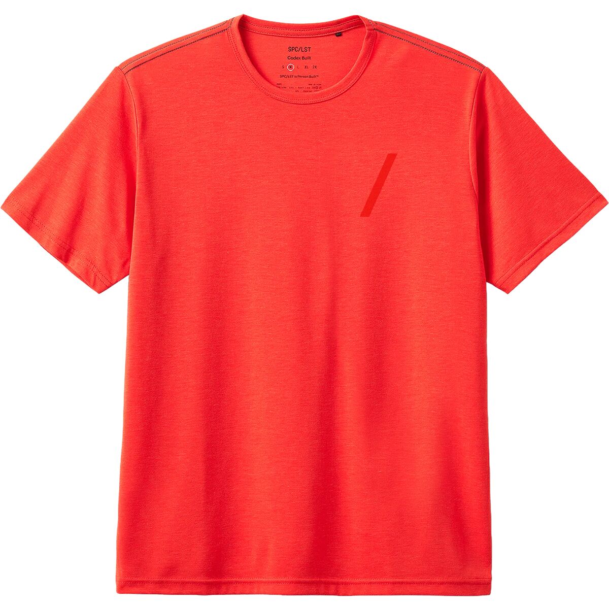 Image of SPC/LST Codex FWD Performance T-Shirt - Men's SPC/LST Red, M