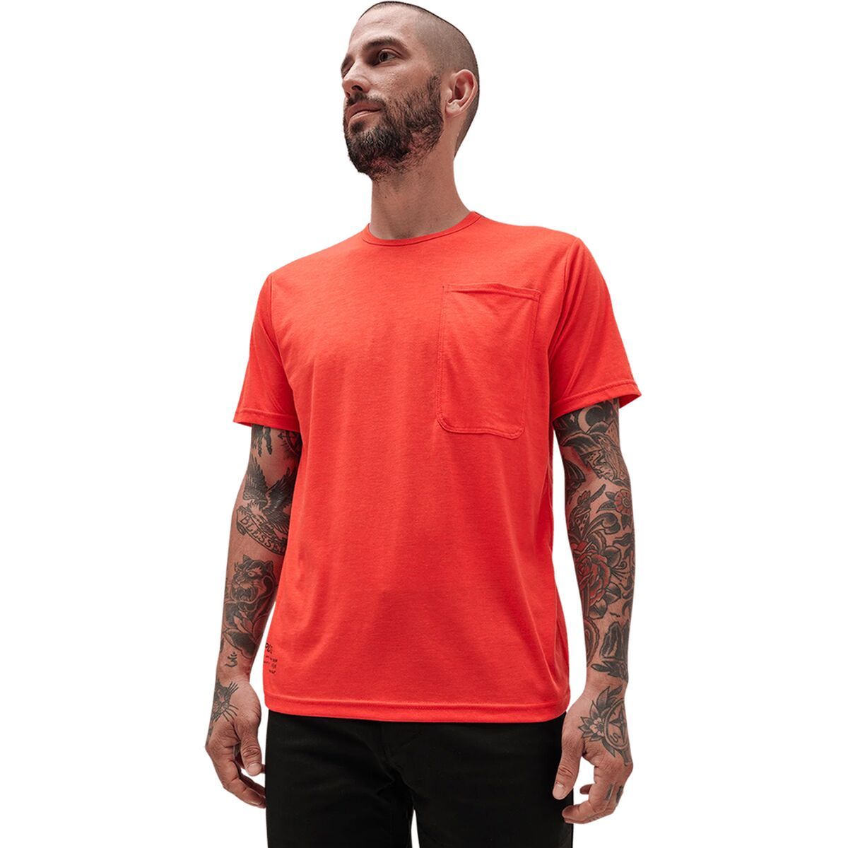 Image of SPC/LST Codex PKT T-Shirt - Men's SPC/LST Red, XL