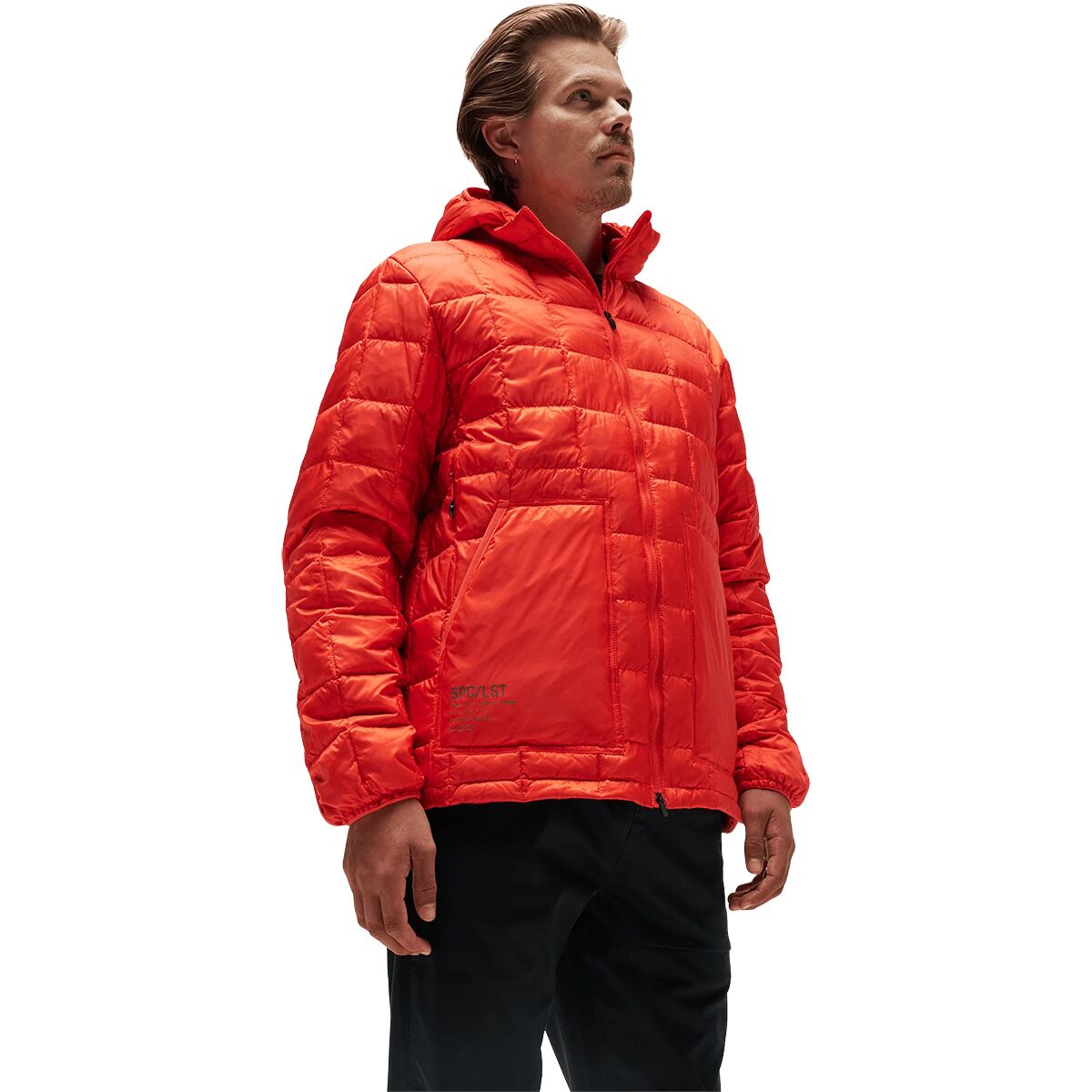 Image of SPC/LST Dwelling Quilted Down Jacket - Men's SPC/LST Red, L
